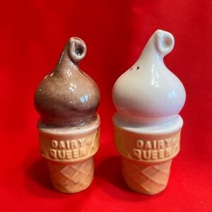 *Vintage* Dairy Queen Ice Cream Cone Salt & Pepper Shakers